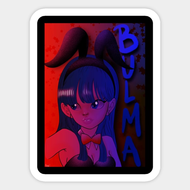 Bulma Sticker by Colorz 